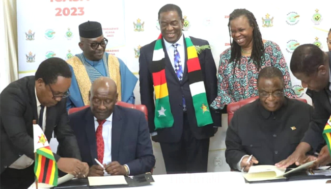 Zimbabwe wins the bid to host icasa 2023 signing 1