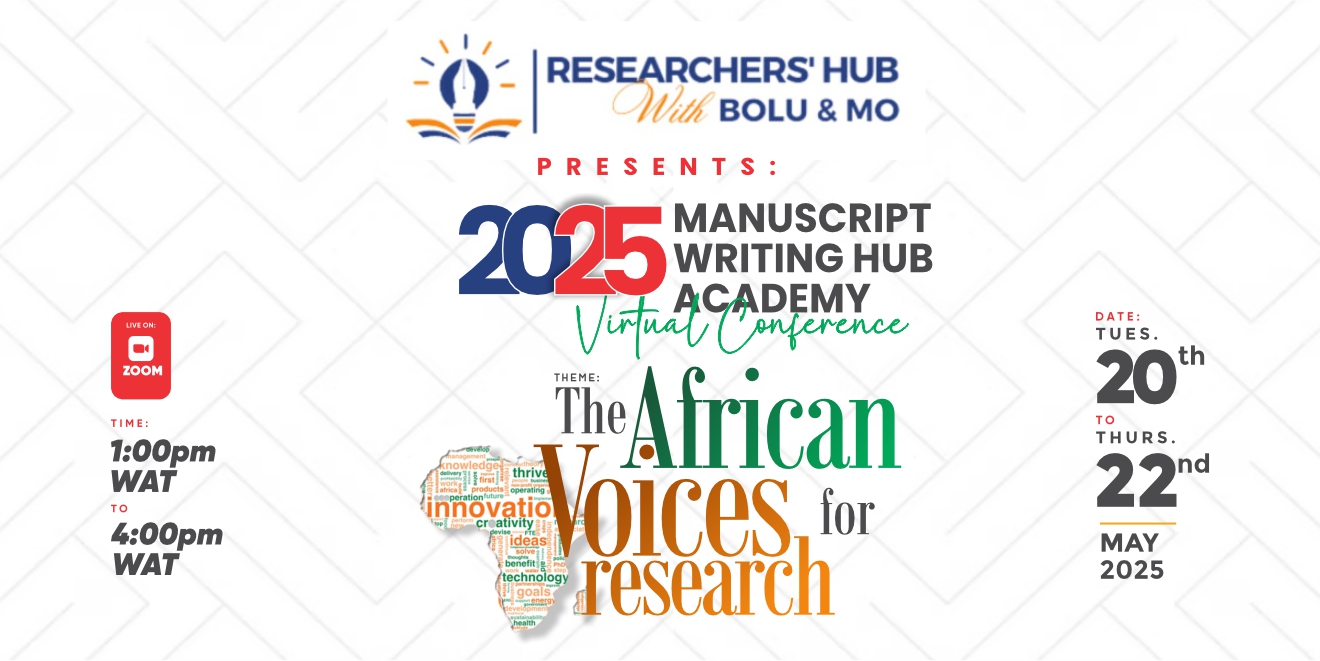 Manuscript Writing Hub Academy Virtual Conference
