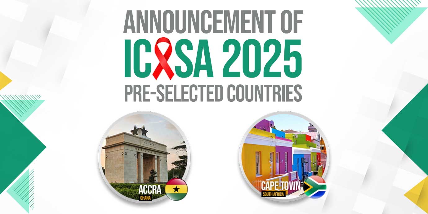 ANNOUNCEMENT OF ICASA 2025 PRE-SELECTED COUNTRIES | ANNONCE DES PAYS PRÉ-SÉLECTIONNÉS POUR ABRITER ICASA 2025