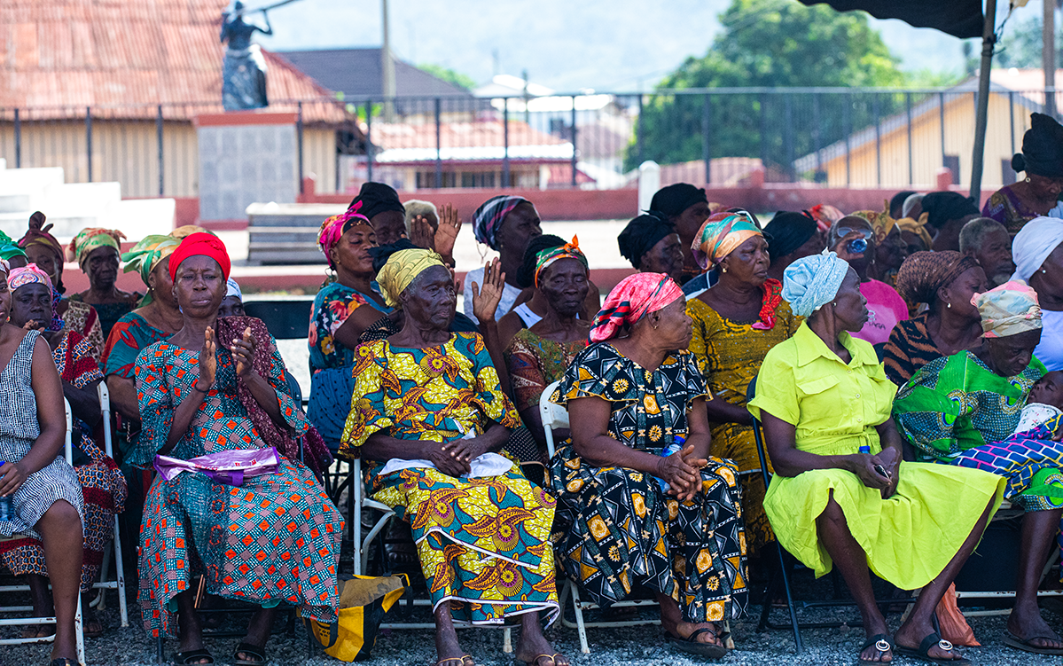 Participates gathered during Kyebi Easter Homecoming Screening 2026