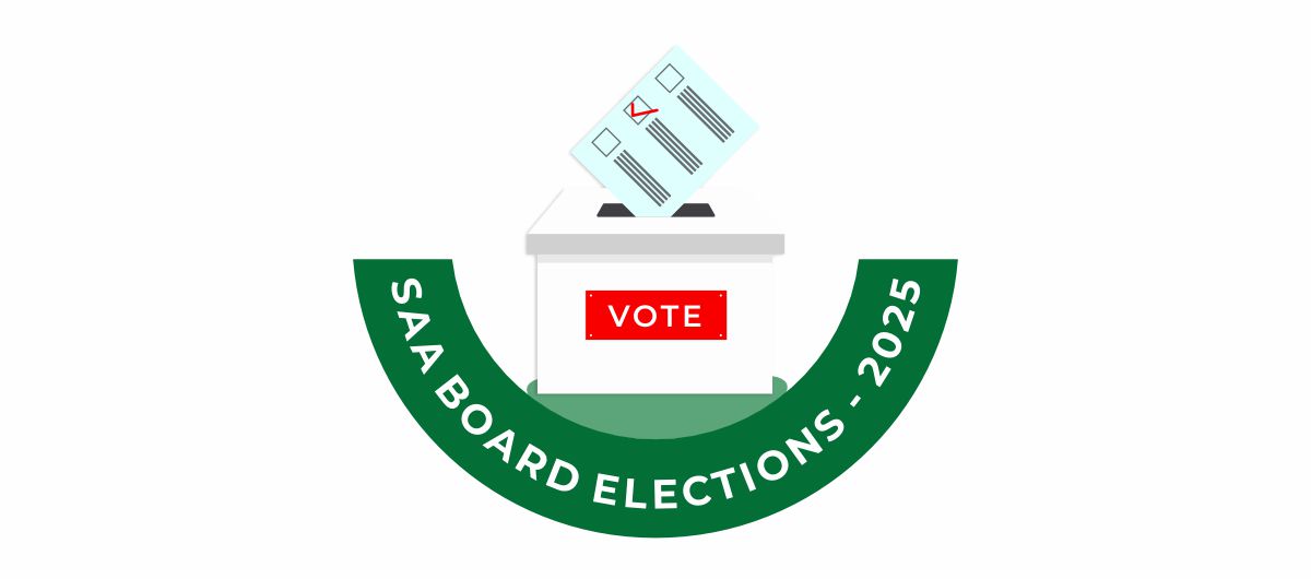 SAA Board Elections - Logo