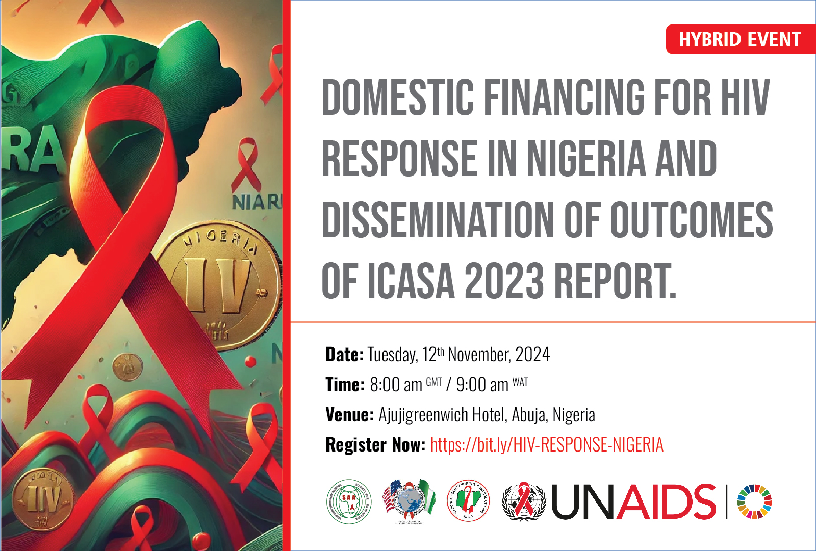 Domestic Financing for HIV Response in Nigeria and Dissemination of outcomes of ICASA 2023 Report
